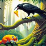 el cuervo y el zorro